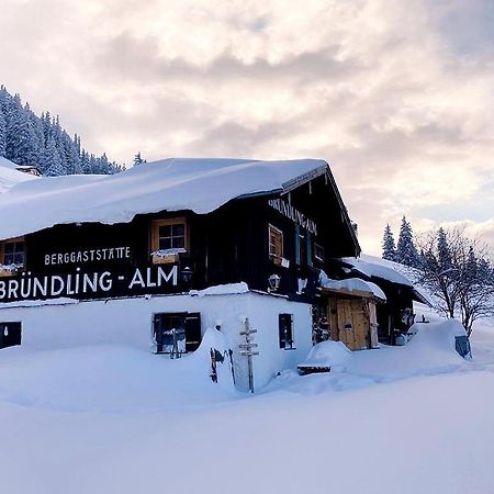 Bruendling-Alm Berggasthof Auf 1167M Auf Dem Hochfelln Bergen  Zewnętrze zdjęcie