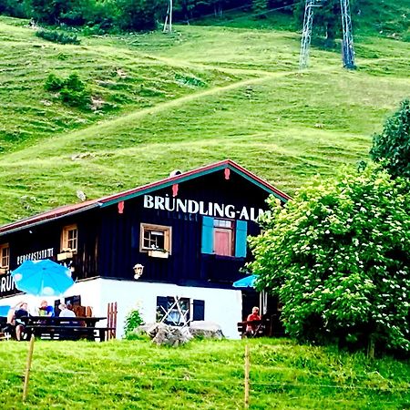 Bruendling-Alm Berggasthof Auf 1167M Auf Dem Hochfelln Bergen  Zewnętrze zdjęcie